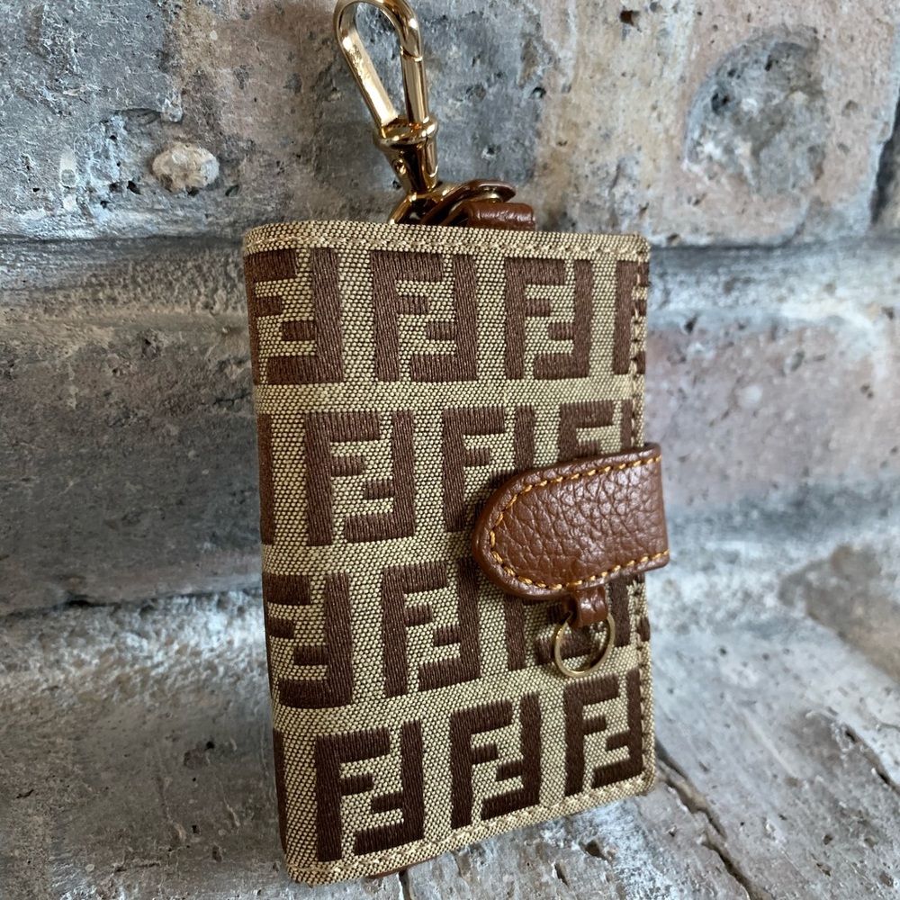 Authentic Fendi Zucchino Case